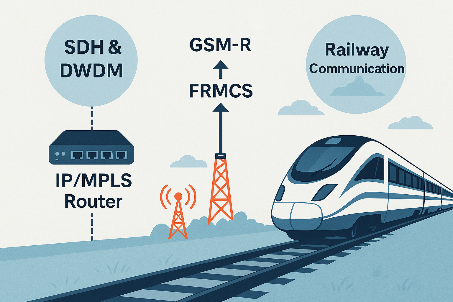 Demiryolu İletişim Altyapısının Modernizasyonu: SDH/DWDM'den IP/MPLS Router'a Geçiş