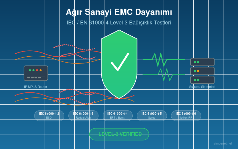 Heavy Industrial EMC Immunity Communication Systems Validated at IEC/EN 61000-4 Level-3