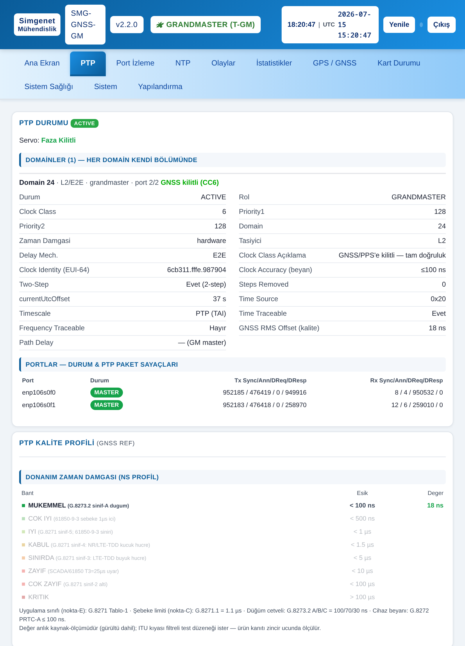 Simgenet GNSS Server — Görsel 2