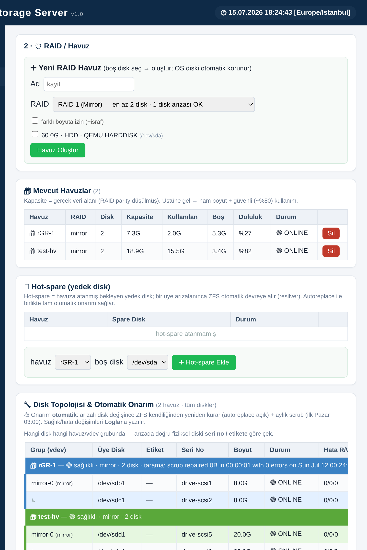 Simgenet SMG Unified Storage Server — Görsel 2