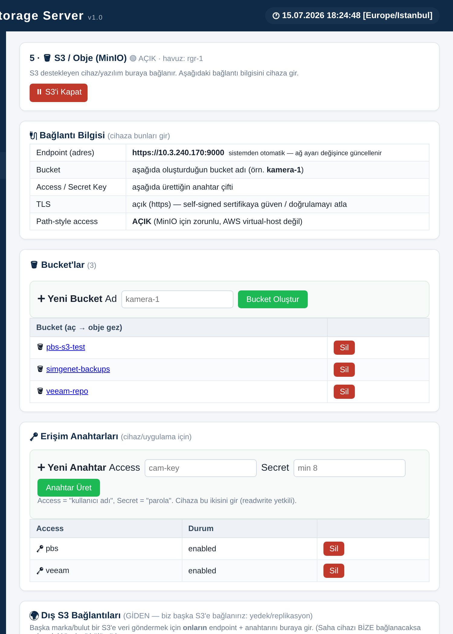 Simgenet SMG Unified Storage Server — Görsel 3