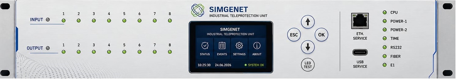 Simgenet Endüstriyel Teleprotection Unit SMG50